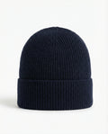 Cashmere Ribbed Knit Beanie Unisex