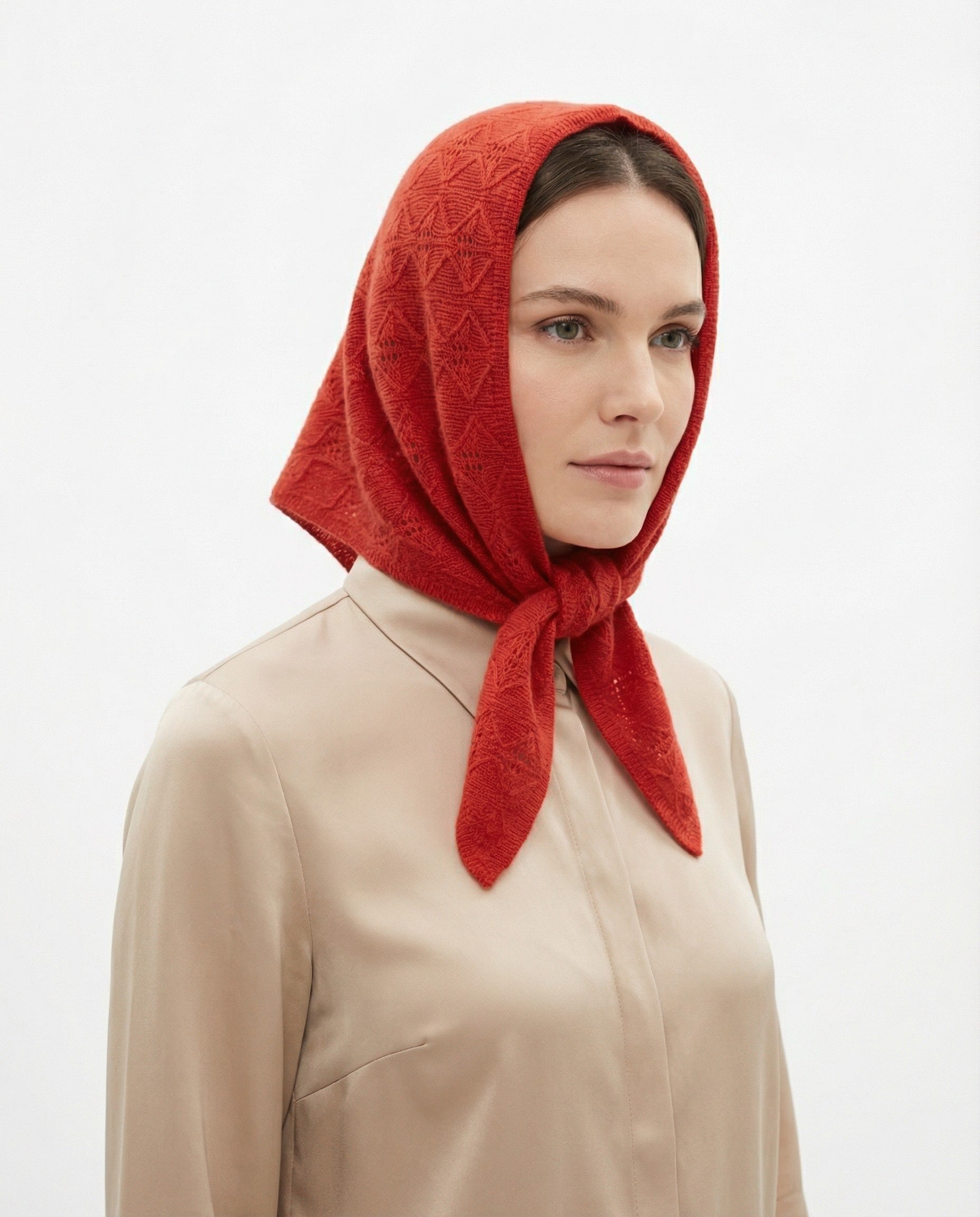 Cashmere Triangle Scarf