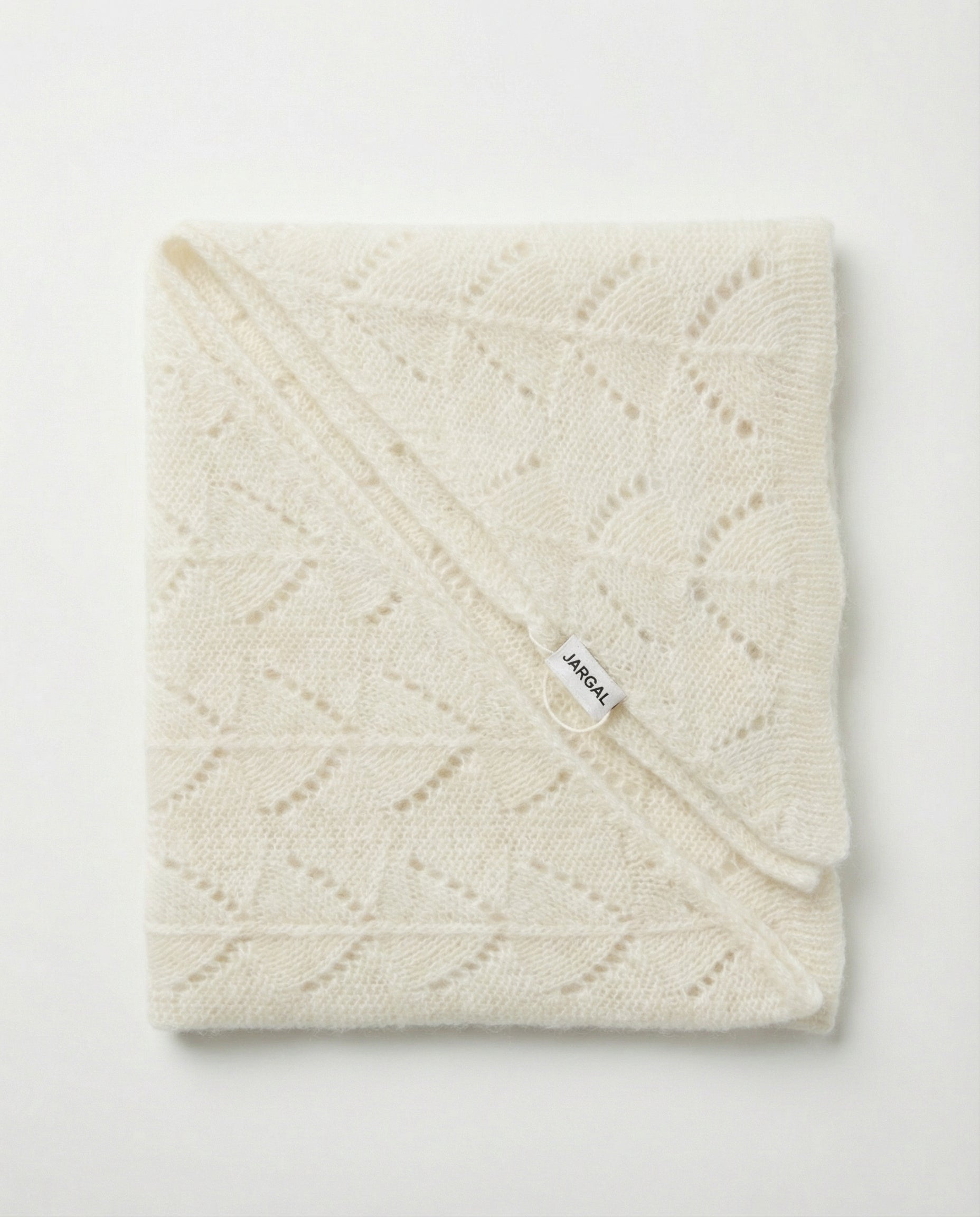 Cashmere Aurora Lace Triangle Scarf